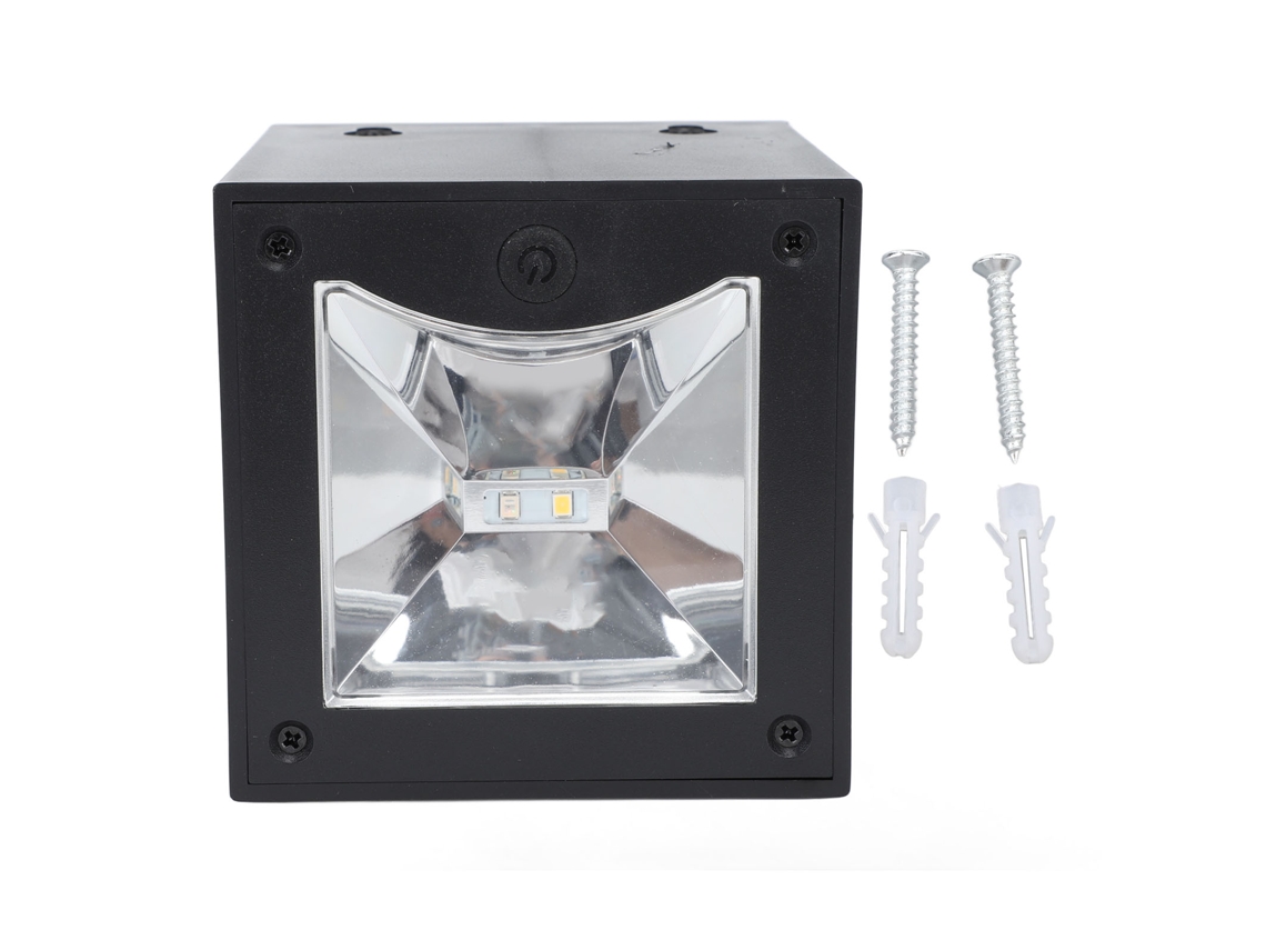 Rebe-luz Solar De Pared Impermeable Multifuncional Para Patio Jardín Exterior Y Entrada