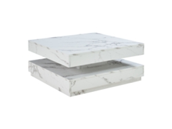 Mesa de centro Boneksbelt de dos piezas en tonos arenisca y travertino [EN.CASA]