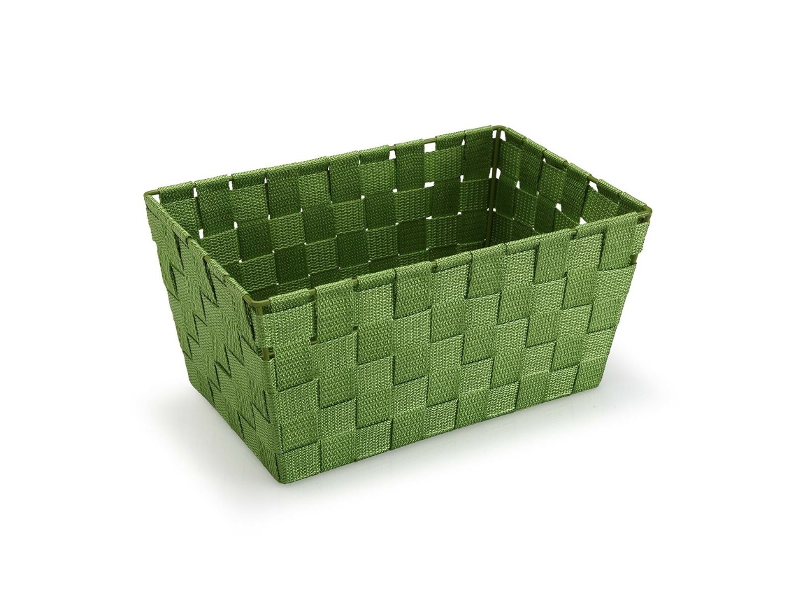 Cesta Versa Grande Verde oscuro Textil 20 x 15 x 30 cm