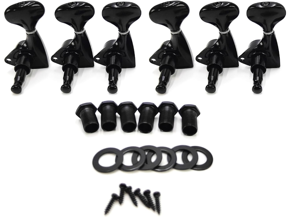 Juego De 6 Clavijas De Afinación Para Guitarra Diseñadas Para Mejorar El Sonido Y La Resonancia.
