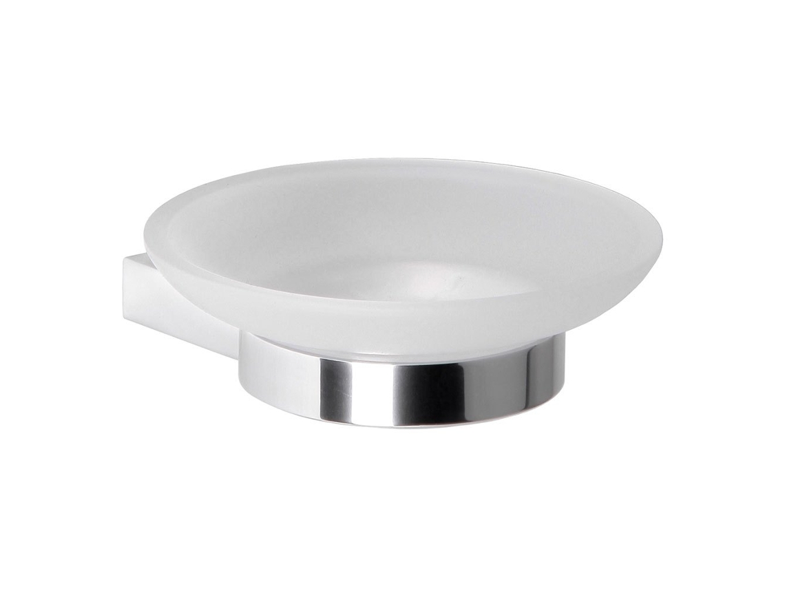Saboneteira para Banheiro Aluminum Transparentetatay