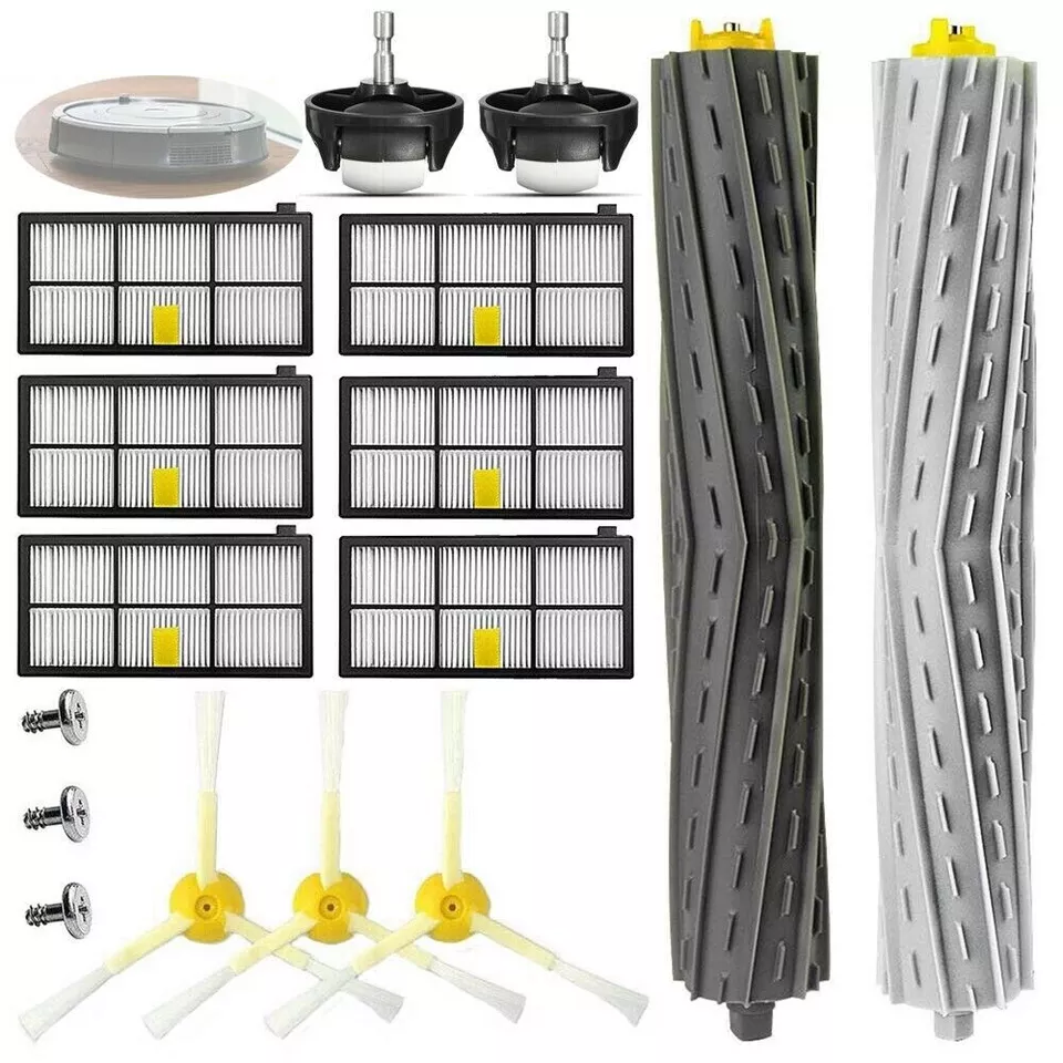 Kit de Acessórios para Irobot Roomba 800 900 Series 880 860 870 871 980 990 960 Escova de Rolo para Aspirador GERTIZ