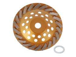 Disco De Corte De Alta Velocidad Con Segmentos De Diamante Turbo Para Amoladora De Hormigón De 180 Mm
