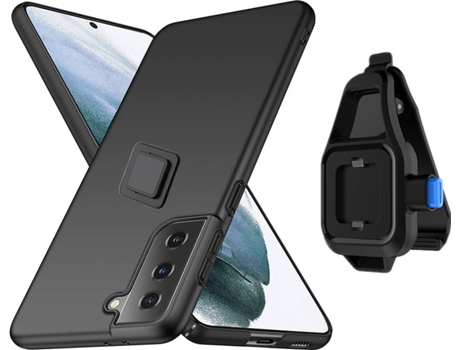 Funda Samsung S21 Plus Turtleshell con Soporte de Cintura Negro