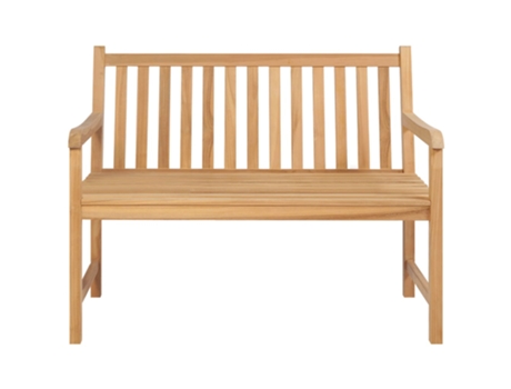 Banco de jardín VIDAXL Marrón Madera (114x60x90 cm)