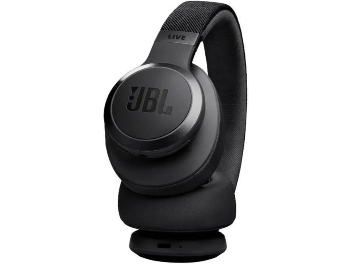 Auriculares Inalámbricos Bluetooth JBL Noise Cancelling Live 770NC (over ear - Micrófono - noise cancelling - negro)