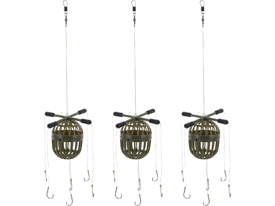 Kit De Pesca De 3 Piezas Para Cebo De Carpas, Jaula Para Cebo