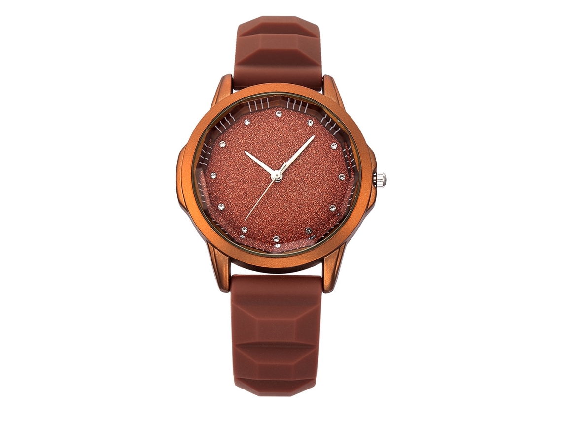 Reloj De Pulsera Para Mujer Con Números Romanos, Esfera Con Incrustaciones De Diamantes De Imitación, Movimiento De Cuarzo Y Brazalete De Malla De Acero.