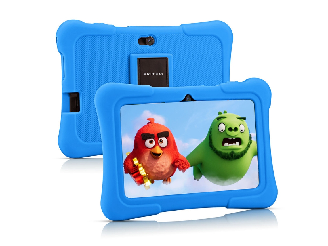 VEANXIN Tableta para niños de 7 pulgadas Quad Core WiFi Bluetooth Software educativo instalado (1GB RAM 32GB ROM)