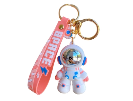 Llavero Muñeco Astronauta-Kucoot-Pulsera Rosa Llavero Muñeco Astronauta-Kucoot-Pulsera Rosa JEIIBRZUI