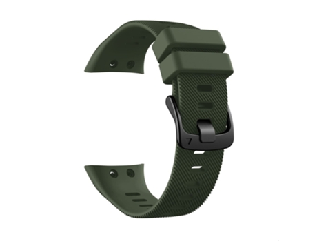 Correa de Silicona hebilla negra para Garmin Forerunner 45 - verde intenso