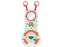 Ats-volante De Coche Simulado Con Luz Y Sonido Juguete Educatsivo Musical Para Bebés Niños Desarrollo Infantil