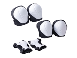Kit de protección infantil 6 en 1, Talla: S, Blanco