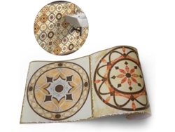 Adhesivos Para Azulejos, Cinta Adhesiva De Papel, 500x20cm, Decoración De Pared, Porcelana Dorada