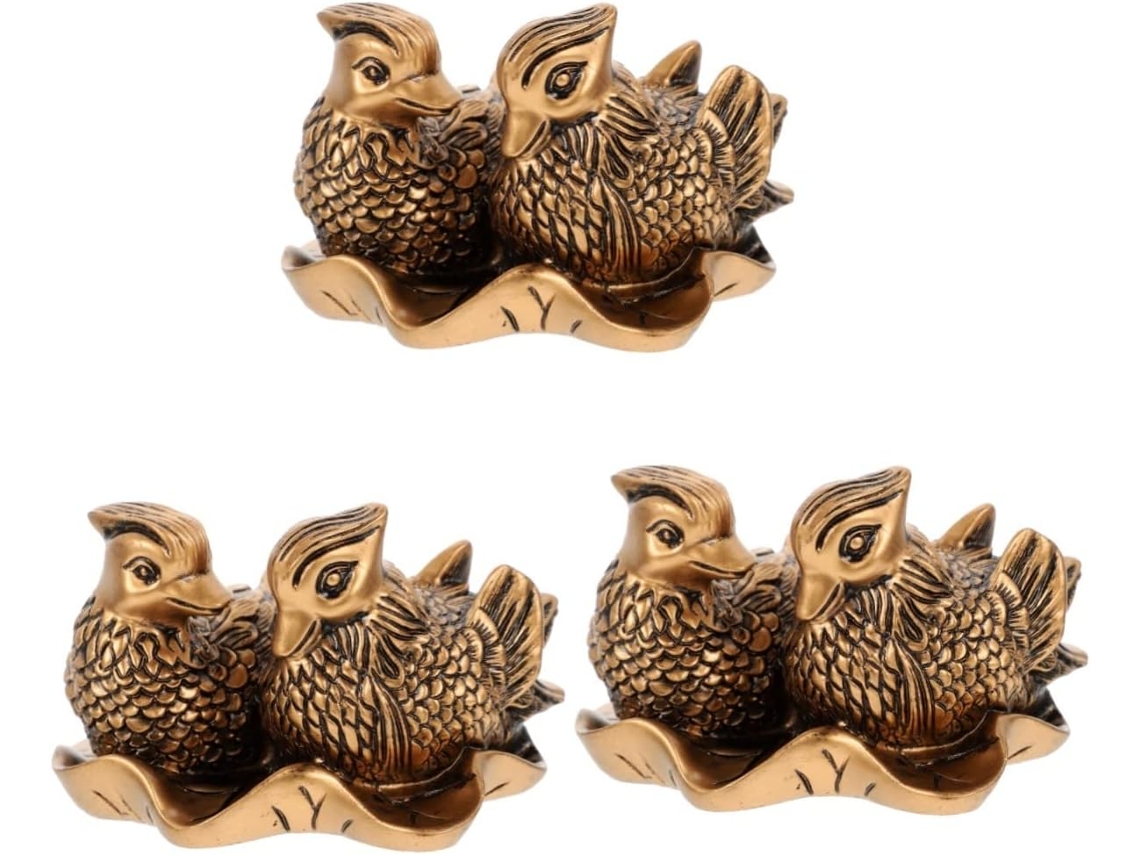 3 Piezas, Estatua Decorativa De Resina De 3 Piezas, Ligera Y Fácil De Regalar Para Bodas Y Enamorados.