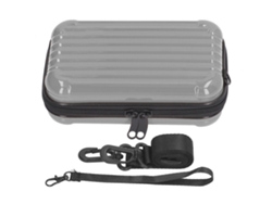 Bolsa Portátil Impermeable Para Cámara De Acción, Estuche De Transporte Y Almacenamiento Para Insta360 One Rs, Gris Oscuro