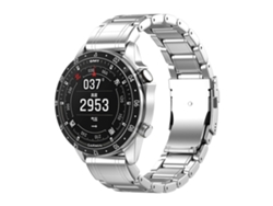 Pulsera de titanio premium de 22 mm con cierre rápido de plata Inf.
