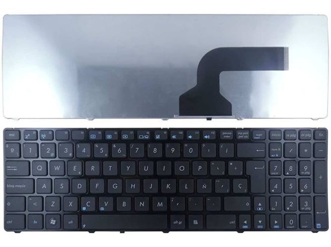 Teclado Portátil Asus K53S K53E A53S N53Jq N53Sm N53Sn N53Sv N53Ta N53Tk