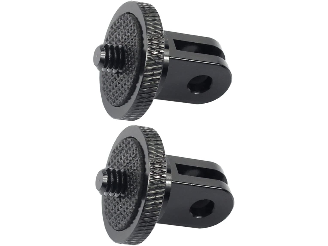 Adaptador de montaje para cámara Jortmrd (2 piezas), tornillo, estabilidad