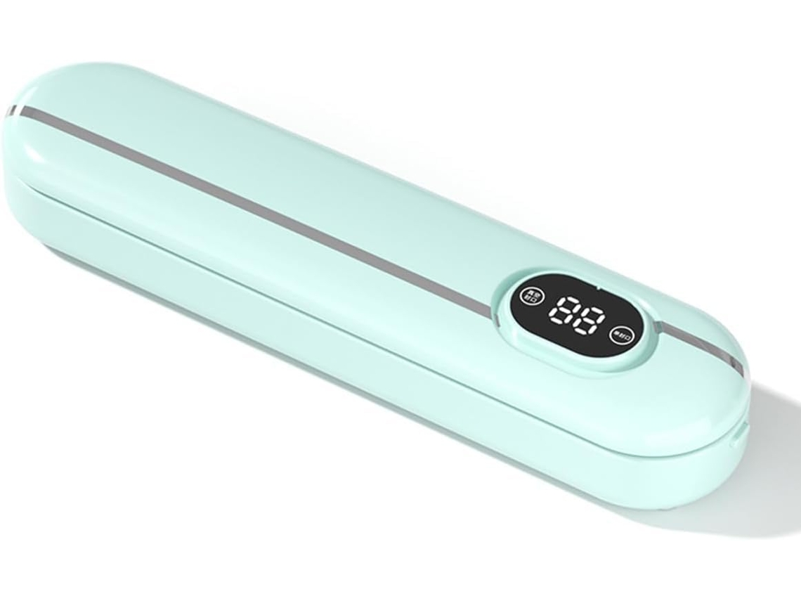 Sellador Automático De Alimentos Frescos, Conservación De Carne Con Modos De Sellado Seco Y Húmedo (verde), Chrui
