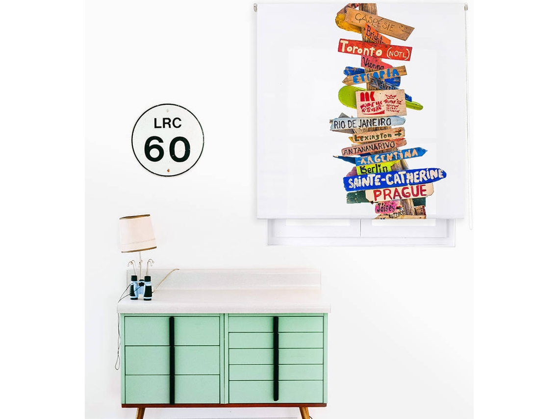 Estor Enrollable HAPPYSTOR Estampado Digital Juvenil HSCJExc048006 130x250 cm