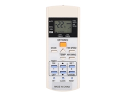 Mando A Distancia Duradero De Abs Blanco Para Aire Acondicionado A75c3297 (sin Batería)