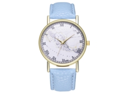 Reloj De Pulsera Unisex De Piel Sintética Con Números Romanos Para Ocasiones Informales Y Fiestas.