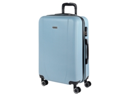 Maleta Abs Mediana Itaca Tiber Azul Claro (42x65x24 Cm - 68l)