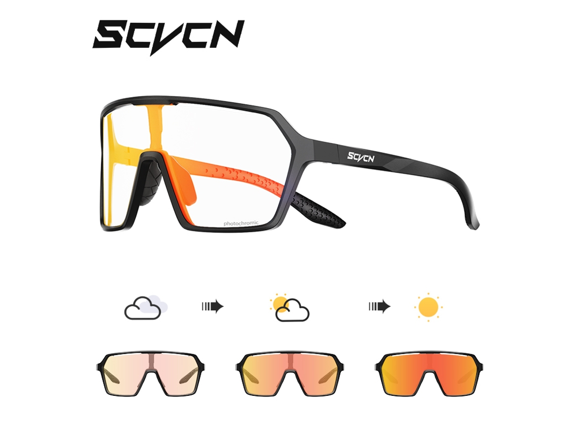 (estilo 3) Gafas De Ciclismo Unisex Fotocromáticas Uv400