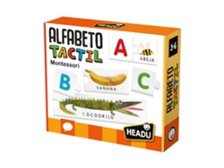 Juegos Educativos Niños de 3 a 6 Años Puzzle 3 Años Regalo para Niños A Partir de 3 Años Aprende a Leer Alfabeto Táctil Montessori HEADU