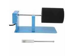 Plato Giratorio Silencioso Antideslizante Y Ajustable Para Tazas, Aleación De Aluminio, Para Bricolaje, Azul, Enchufe Británico De 220 V.