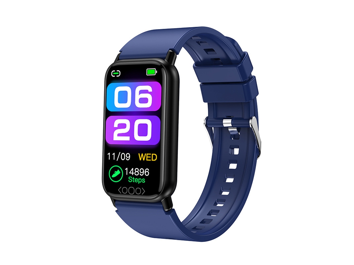 SHAH ARPAN Smart Watch TK72 Temperatura del azúcar en la sangre Frecuencia cardíaca saludable Presión arterial de las mujeres, azul