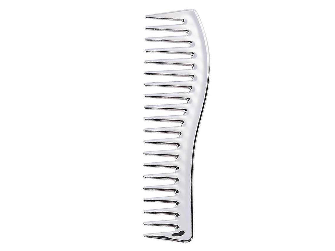 Peine metálico profesional para peinar cabello largo y corto, con acabado electrogalvanizado (2025).