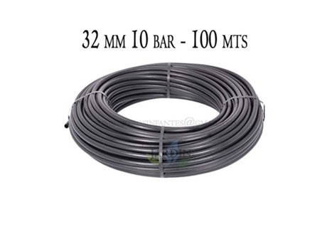 Tuberia Polietileno Agricola 32 Mm 10 Bar 100M Negro SUINGA