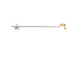 Compás De Corte Con Rueda Guía Magnética Ajustable Para Soplete De Corte P80.