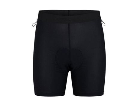 Pantalones Cortos para Ciclismo ZIENER (Hombre - Negro - 52)