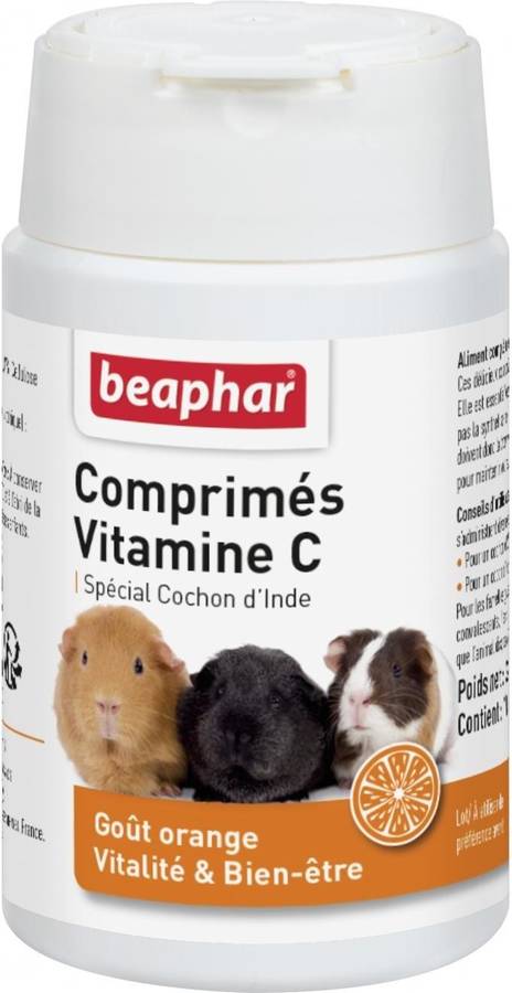 Beaphar Vitamina Para cobayas 50 comprimidos tableta 100