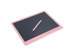 Pizarra Lcd De 15 Pulgadas Con Letras Grandes Y Coloridas, Pizarra Electrónica Inteligente Para Niños, Color Rosa.