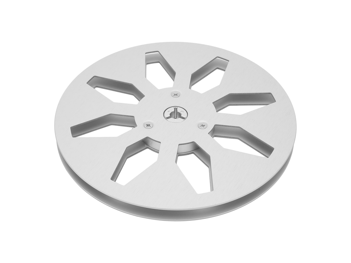 Carrete De Cinta De Audio Vacío De Aleación De Aluminio De 7 Pulgadas Y 1/4 De Pulgada Con 8 Orificios - Universal
