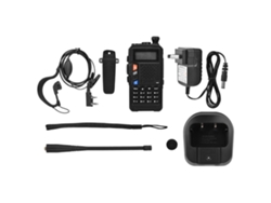 Radio Walkie Talkie (función FM, bidireccional, 8 W)
