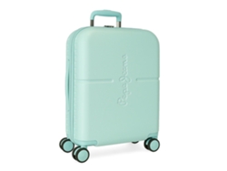 Maleta de Cabina ABS Rígida Highlight PEPE JEANS Azul (40x55x20 cm - 37L)
