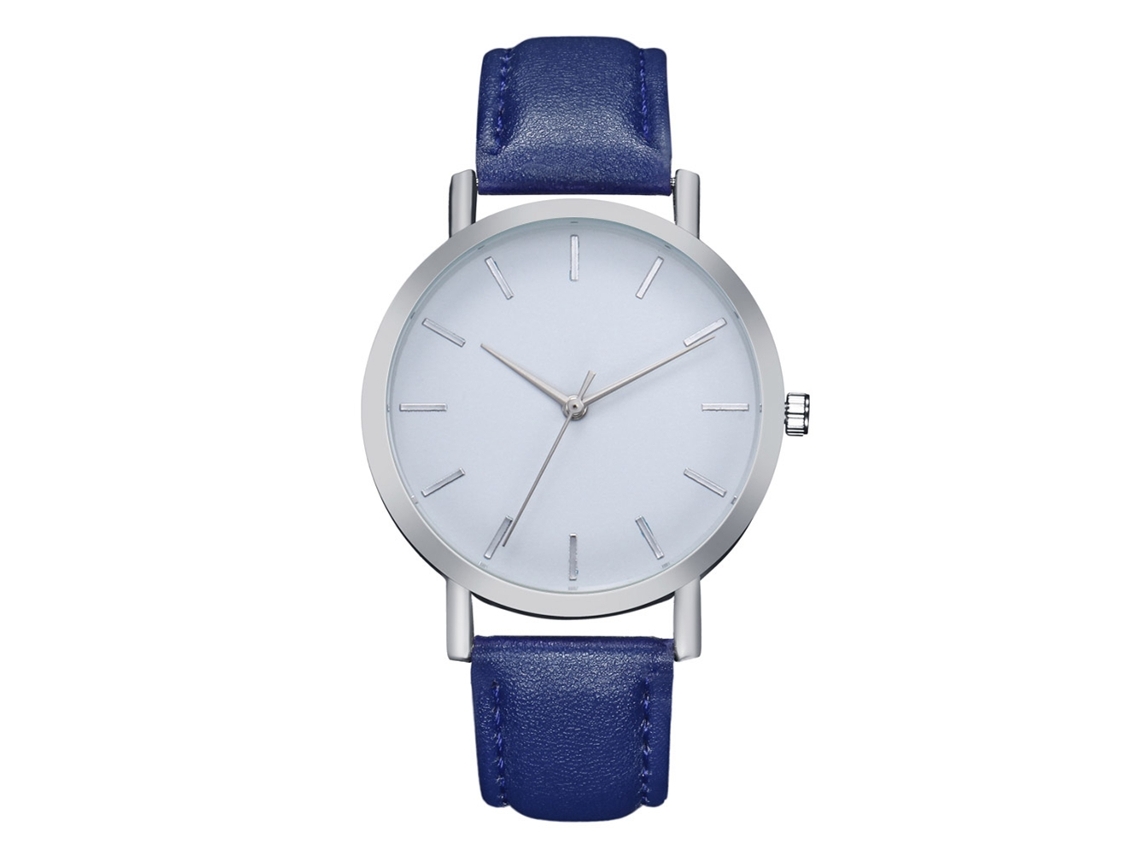 Reloj De Pulsera Analógico De Cuarzo Zhoulian Fa Con Correa De Cuero Para Mujer Y Hombre 04