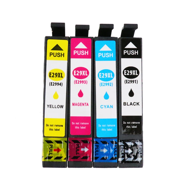 4 Cartuchos De Tinta 29xl Para Epson T 2991 2992 2993 Xl T29xl Para Xp235 Xp247 Xp245 Xp332 Xp335 Xp342 Xp345 Xp435 Xp432