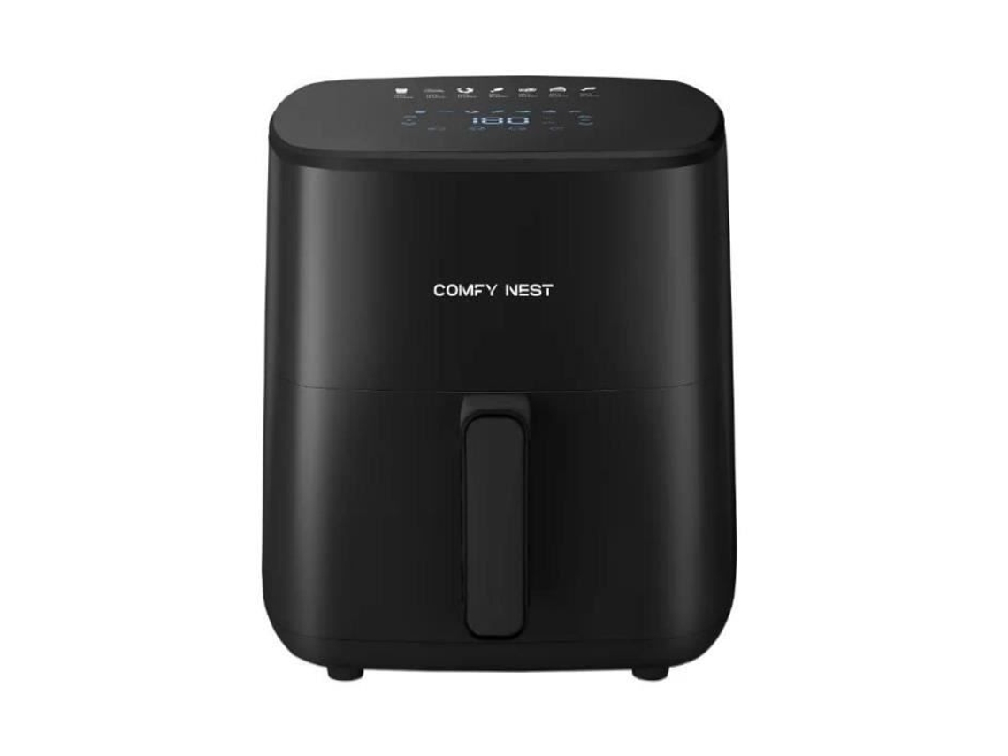 Freidora de aire caliente Freidora de aire con pantalla digital 5l 1400w Comfy Nest Cn06191 Royalty Line