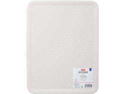 Cesta TATAY Baobab 5L (Blanco - Plástico PP05 - 18.7 x 27.8 x 0.7 cm)