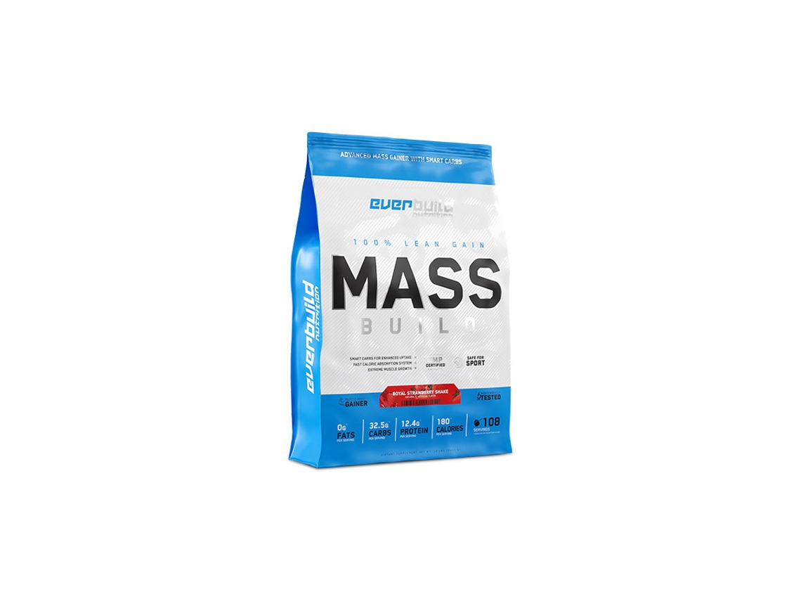 Ganador de masa muscular 5,442 kg 11,987 lb Ever Build Nutrition