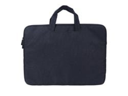 Bolsa Para Laptop (forrada Em Pelúcia, Aumentada, Anti-impacto, Resistente À Pressão) Bolsa Casual De Mão Azul Marinho 15,6 Polegadas