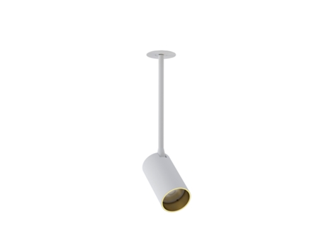 Lámpara NOWODVORSKI Mono Surface Long M White/Gold (Blanco - Acero )