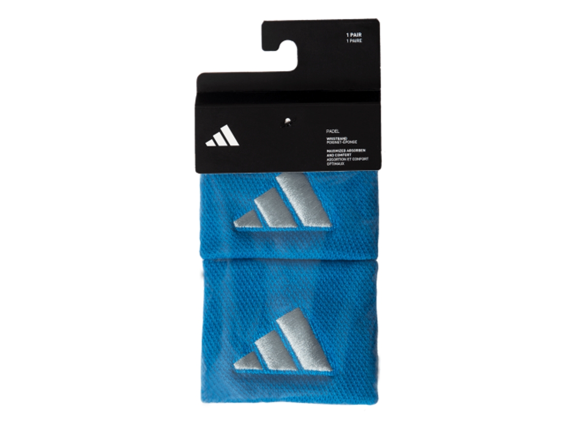 Muñequeras ADIDAS S Azul/Gris X2