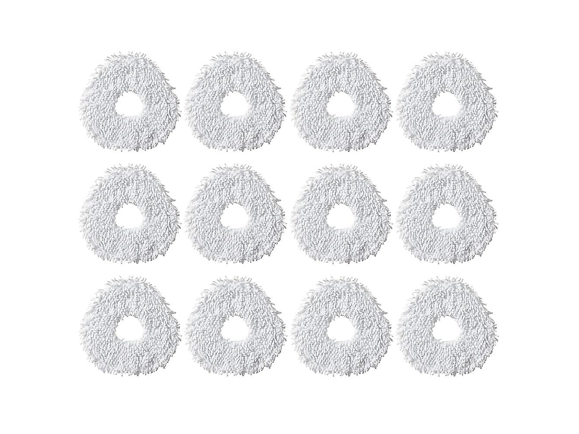 12pcs mop pano para narwal t10 robô peças de varrer esfregonas de microfibra